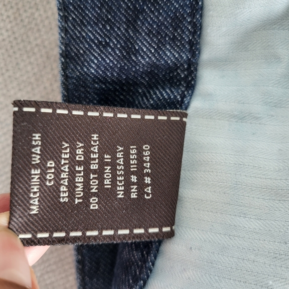 Seven7 all of Men Kind Dark Wash Pocket A Ladies Jeans Size 29 Y2K - Picture 11 of 11